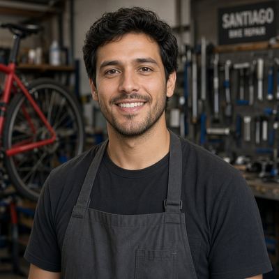 Portrait of Bike team member 2